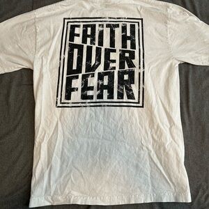 Holstrength White Faith Over Fear Tee